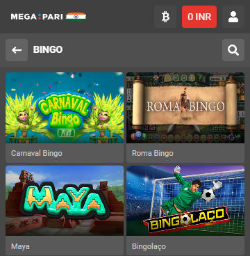 Megapari - Bingo Games