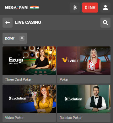Megapari - Poker Games