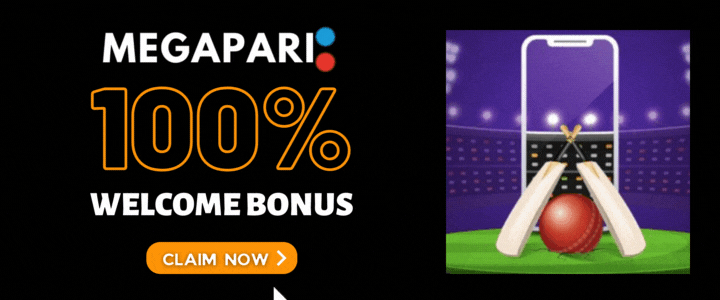 Megapari 100% Deposit Bonus- Cricket Sports Betting Tips