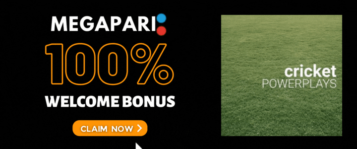 Megapari 100% Deposit Bonus- ODI Powerplay Rules