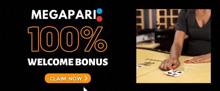 Megapari 100% Deposit Bonus- Playing Live Dragon Tiger Winning Strategy