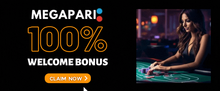 Megapari 100% Deposit Bonus - Megapari Live Casino