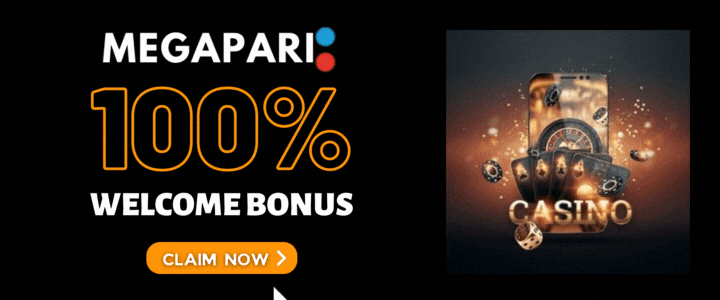 Megapari 100% Deposit Bonus- Megapari Mobile Casino