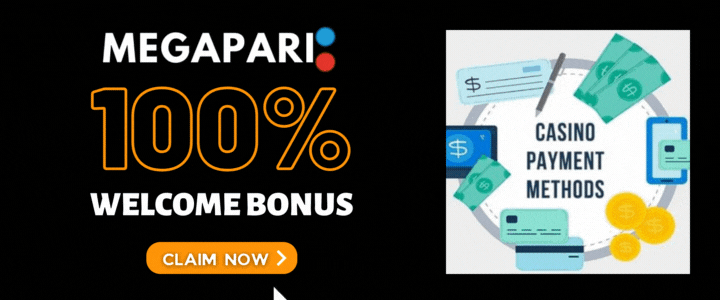 Megapari 100% Deposit Bonus - Megapari Payment Option